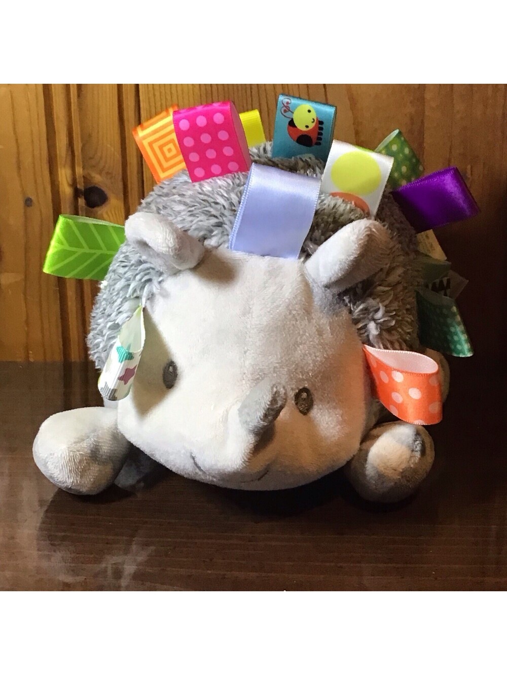 Mary Meyer Taggies Heather Hedgehog 8" Plush Sensory Stuffed Animal Soft Toy